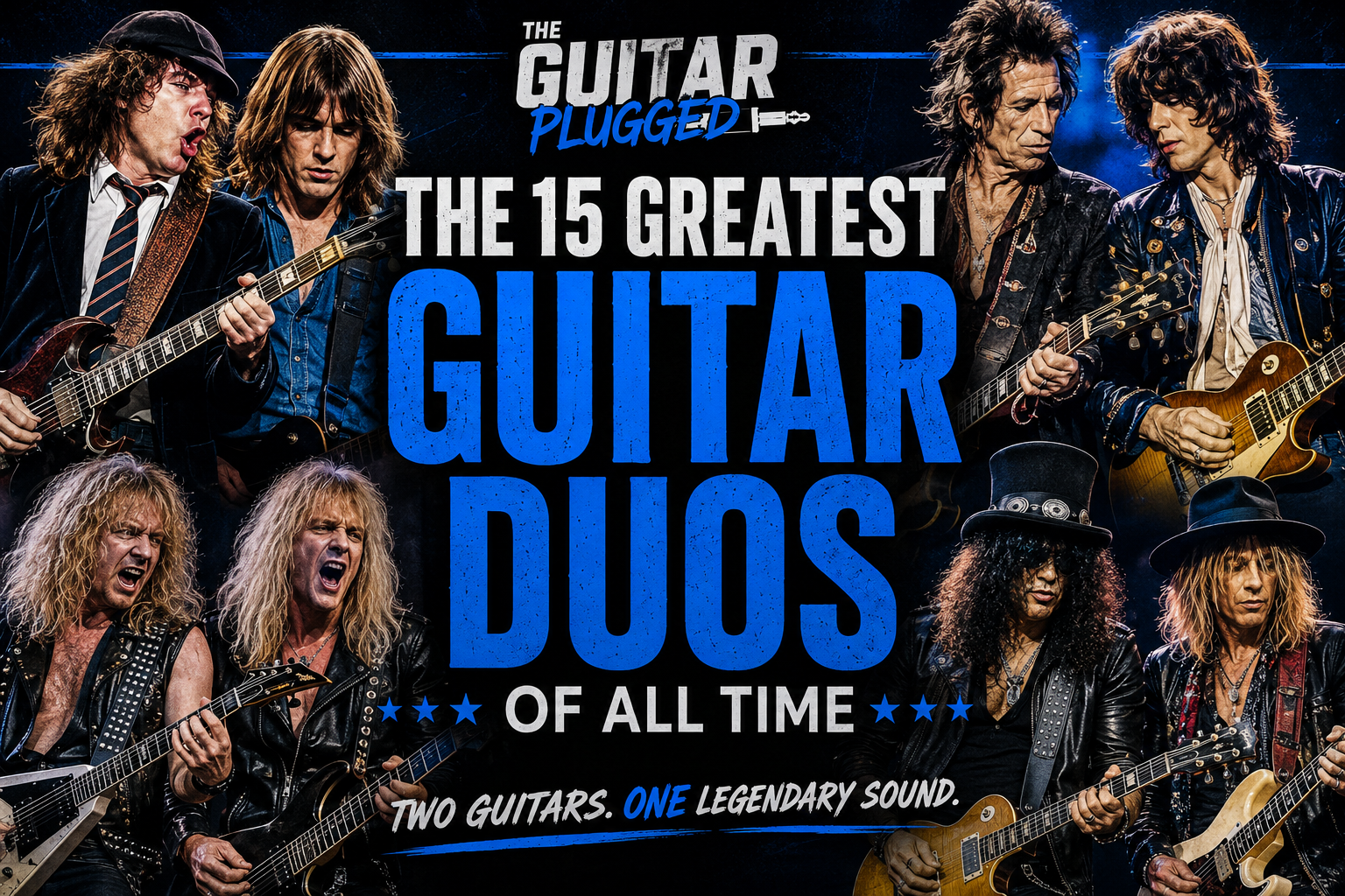 The 15 Greatest Guitar Duos of All Time — When Two Guitars Became One Sound