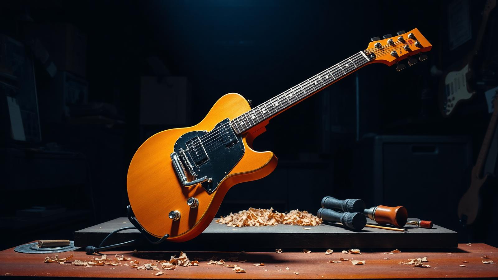 The Guitar Plugged Time Machine cover — 1954, The Fender Stratocaster arrives