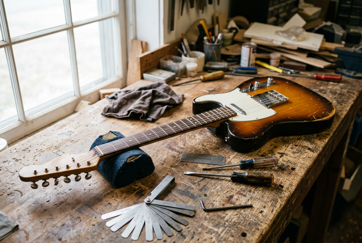 The 15-Minute Guitar Setup: Small Adjustments That Can Make Any Guitar Play Better
